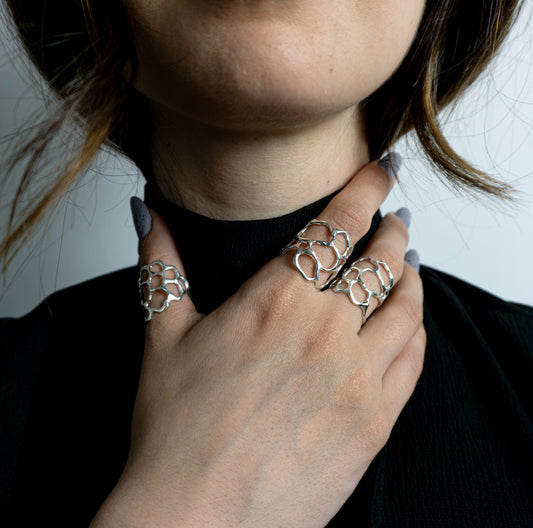 Organic Lace Ring