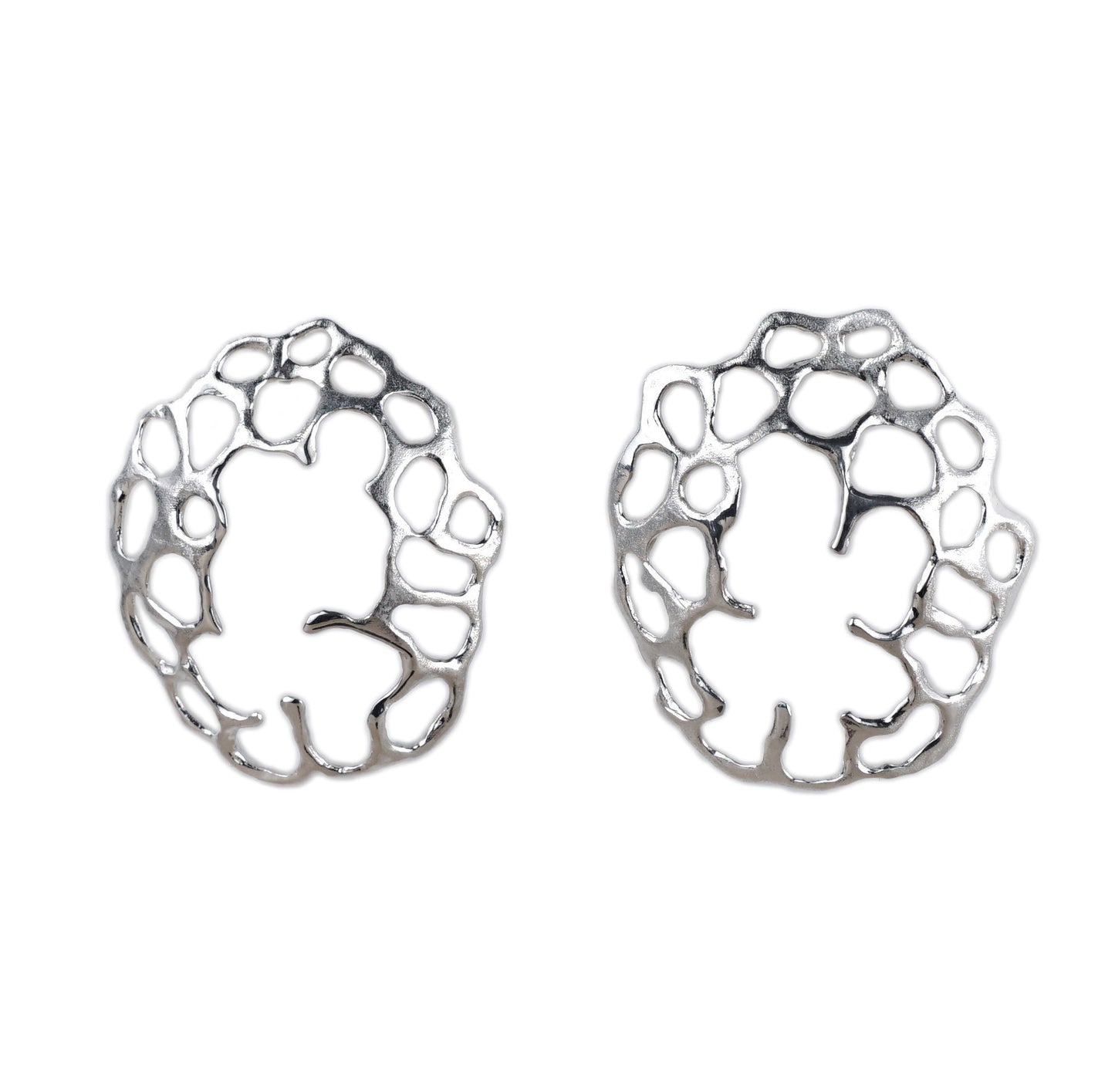 Luminous Lattice Earrings