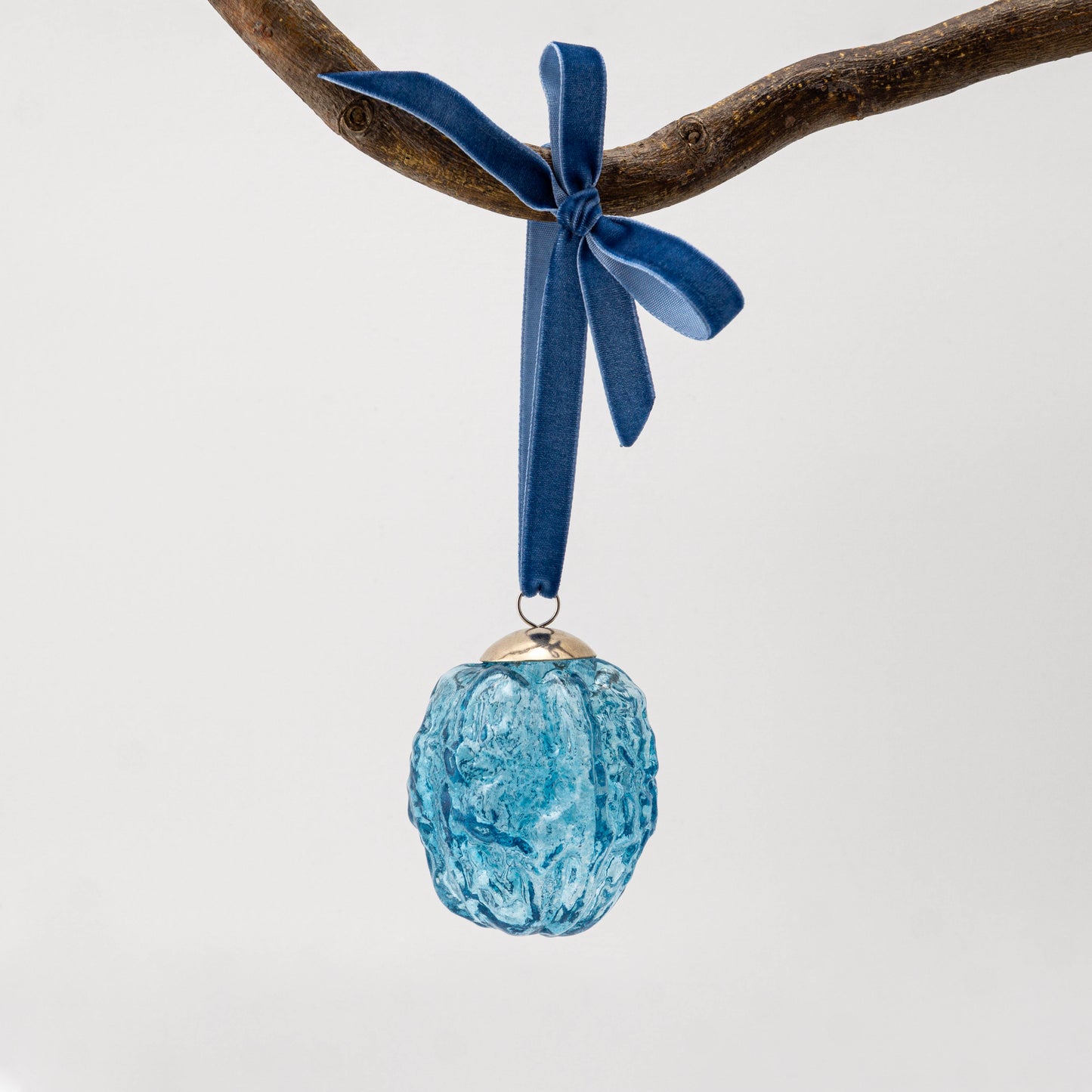 Walnut - Aquamarine Blue