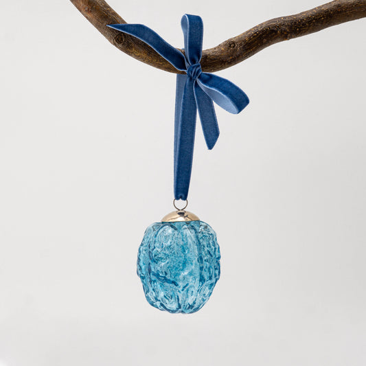 Walnut - Aquamarine Blue