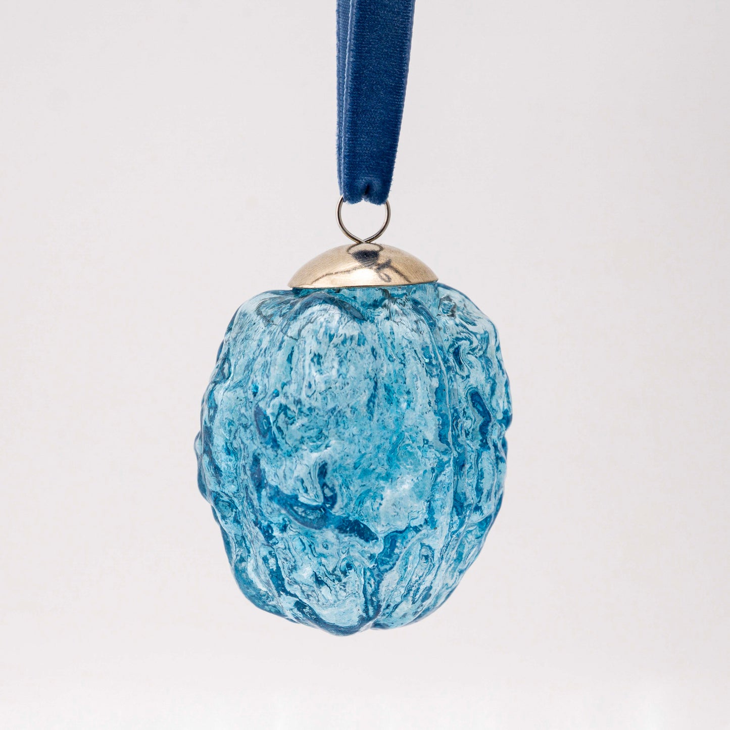 Walnut - Aquamarine Blue